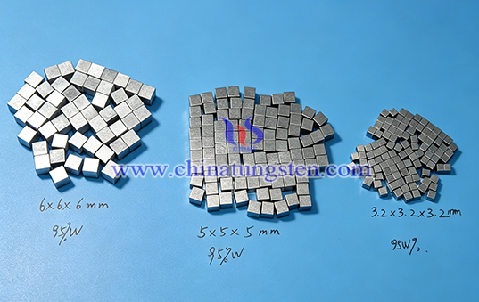 Tungsten Alloy Cube Counterweight Picture